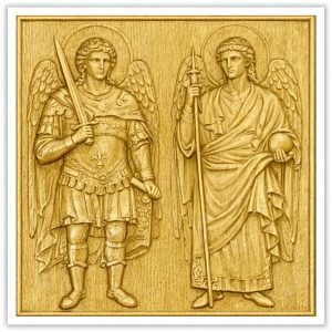 Icoană Sfinții Arhangheli Mihail și Gavril