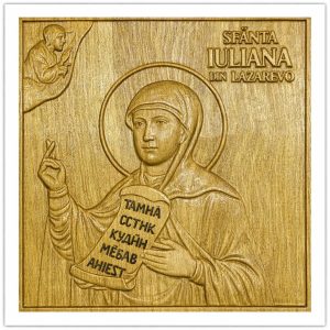 Icoană Sfânta Iuliana din Lazarevo