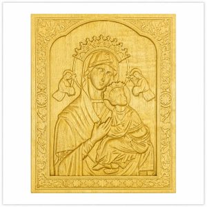 Icoană Sfânta Maria împreună cu Pruncul Iisus Hristos