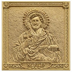 Icoană Sfântul Filip (Calitate Premium, Stil Bizantin)